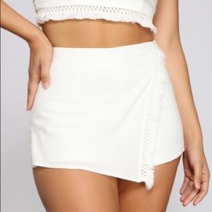 Windsor COME AWAY WITH ME LINEN SKORT (BRAND NEW WITH TAGS)